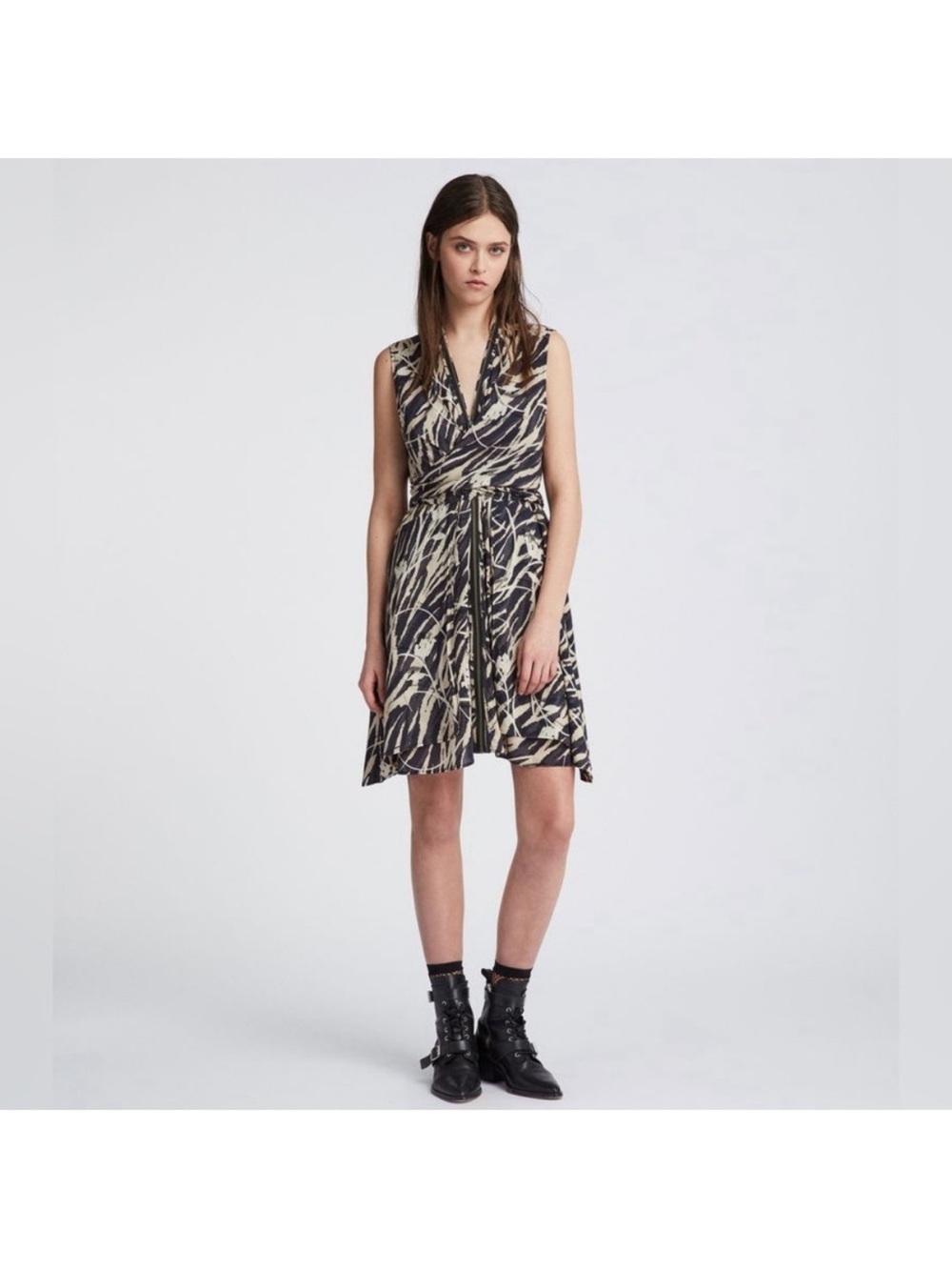 NWOT All Saints Jayda Kazuno Dress Size Small